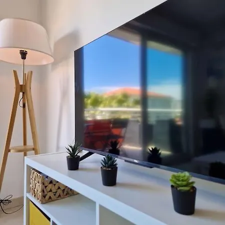 Lejlighed Le Juan Flore : Apt 4 Prs Vue Mer, Clim, Parking Antibes
